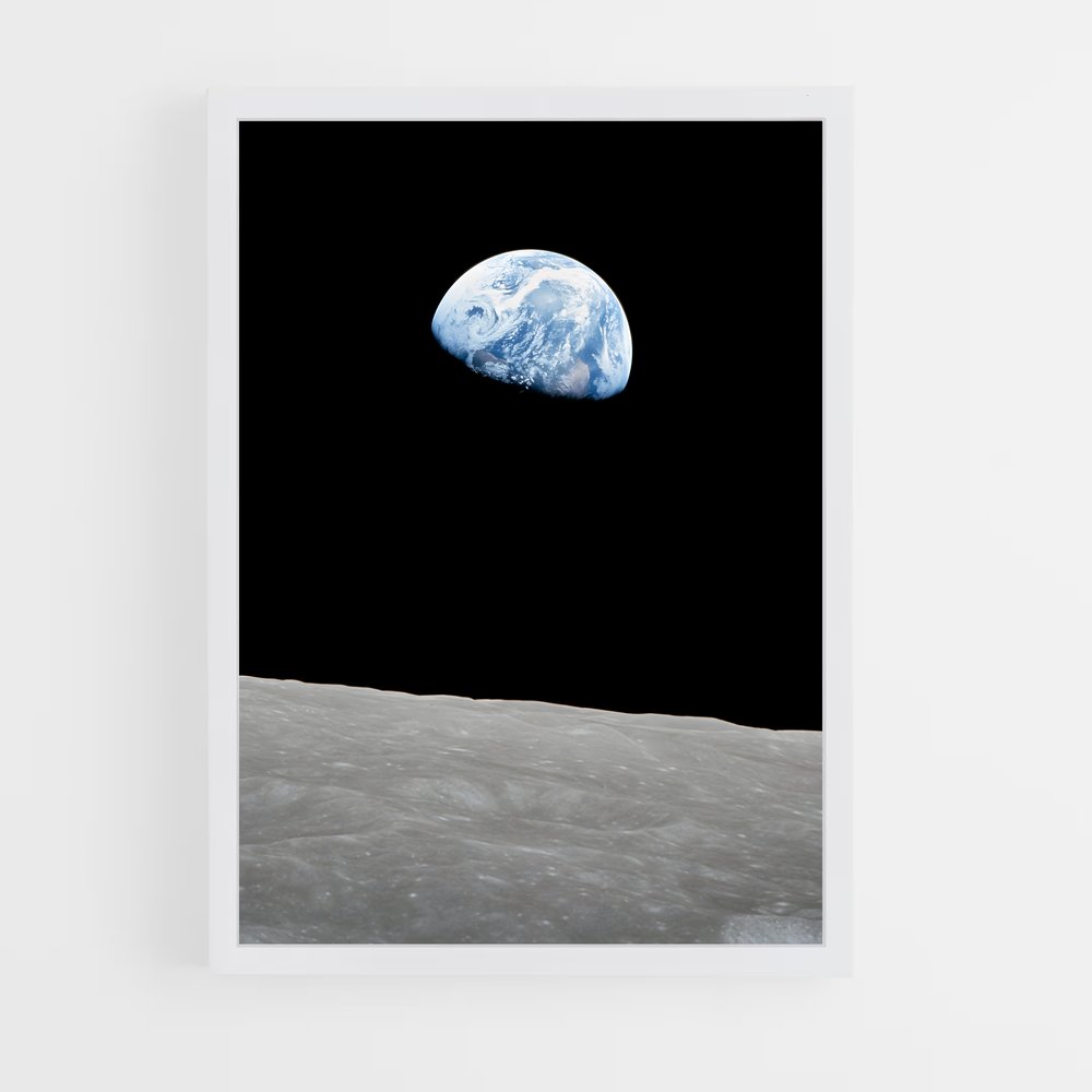 Poster L'Ascension de la Terre – affiche Système solaire (vue 3)